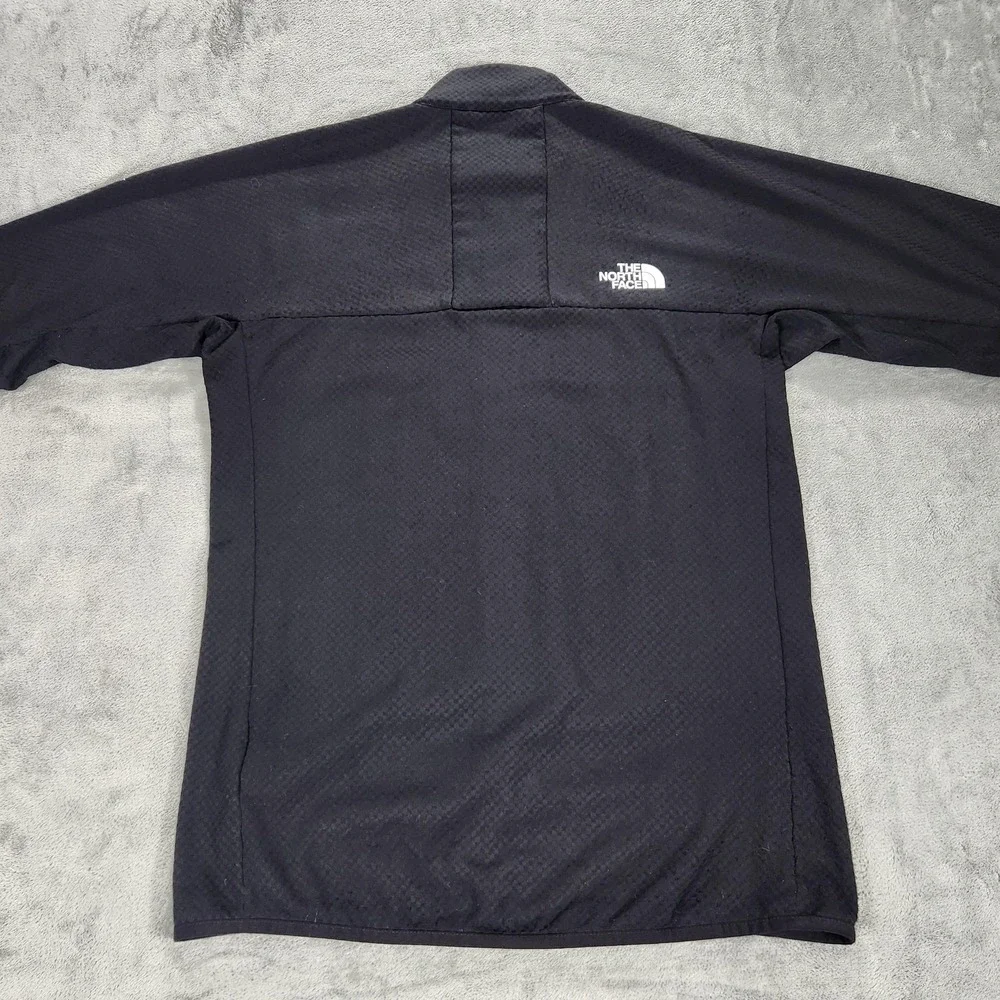 The North Face Jacket Mens Medium‎ Black Summit Series Fleece Lined Softshell
